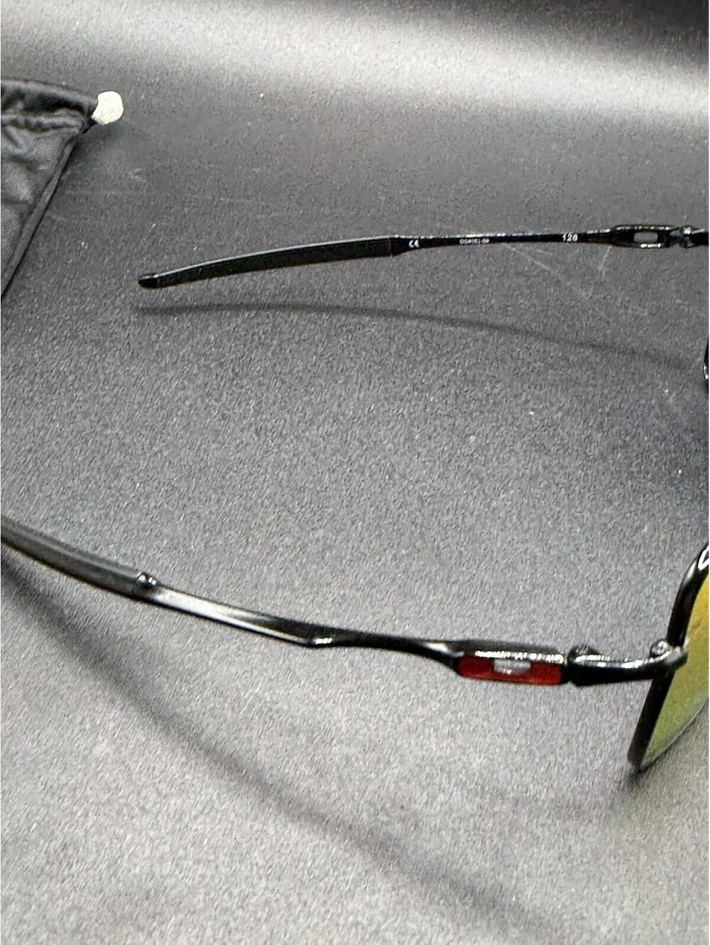 Oakley Deviation Polished Black/Ruby Iridium Lenses OO4061-04